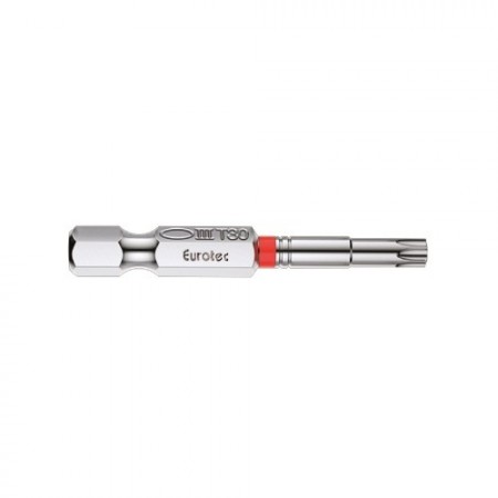 Eurotec  Bit 1/4" x 50 mm; TX 30 - rot